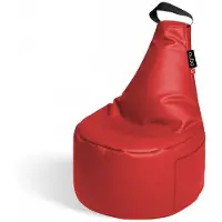 QUBO säkkituoli Fusion, keinonahkaa, punainen