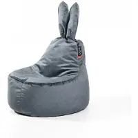 QUBO Baby Rabbit, huonekalukangas, harmaa säkkituoli