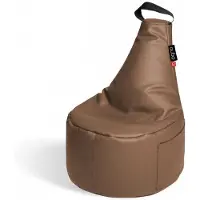 QUBO säkkituoli Fusion, keinonahkaa, ruskea