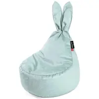 QUBO Säkkituoli Baby Rabbit Menthe, vaaleanvihreä