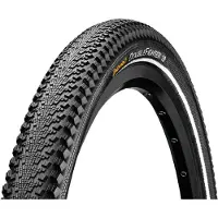 Continental Double Fighter III Clincher Rengas 29x2.00" Reflex, musta 50-622 | 29x2.0 2022 Pistosuojatut renkaat