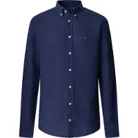 Hackett Hm3010635 Linen Pitkähihainen Kauluspaita