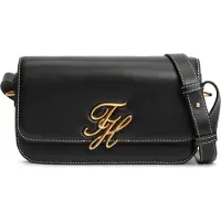 Tommy Hilfiger Th Script Flap Crossover - Black - ONE SIZE