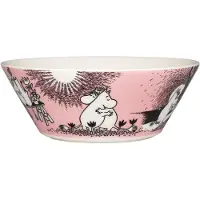 Arabia Moomin Bowl 15Cm Love 30 - Pink - 15 CM