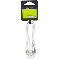 Eletra USB-Lightning kaapeli 3M, valkoinen