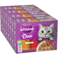 Whiskas 96x85g DUO Classic Combos in Jelly -kissanruoka