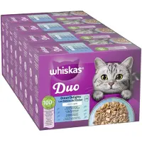 Whiskas 96x85g DUO Ocean Delights in Jelly -kissanruoka