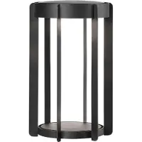 Zone Firefly LED-lyhty, musta alumiini