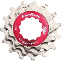 Sunrace kasettipyörä 11-vaihteinen 11-13-15T hopea