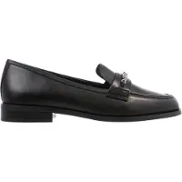 Michael Kors Loafer 'DINA' musta / hopea
