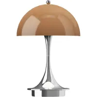 Louis Poulsen Panthella 160 Portable Original, opaali-ruskea 160, himmennettävä, Ruskea/ruoste, Olohuone/ruokailutila, Synteettinen materiaali, Design