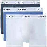 Calvin Klein Relaxed Fit Trunk 3Pk - Blue - XL