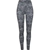 Urban Classics Leggingsit musta / valkoinen