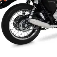 Remus Bonneville T120/black 16 Stainless Steel Tapered Right Homologoitu Slip On äänenvaimennin
