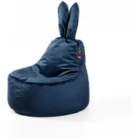 QUBO Säkkituoli Baby Rabbit, tummanvihreä.