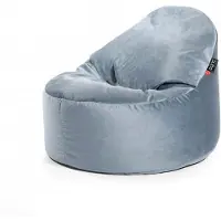 QUBO Säkkituoli Cuddly 65, verhoilukangas, vaaleansininen,