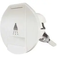 PLASTIMO Shower Round Box Valkoinen