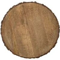 Orion Puinen alusta, teline, puinen kiekko, tarjoilulauta, puuviipale, 39 cm