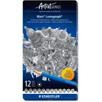 Staedtler Mars Lumograph 100, 12 kpl, PEFC (100 G12)