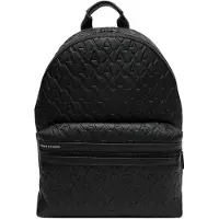 Armani Exchange for man. XM000237AF12133UC001 Round backpack black (OSFA), Casual, Polyester
