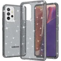 Mtp Products Stylish Glitter Series Samsung Galaxy A53 5G Hybridikotelo - Harmaa