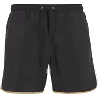 Urban Classics Uimashortsit tummabeige / musta / valkoinen