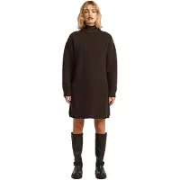 G-Star Cable Loose Knit Dress - Brown - Women