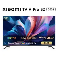 Xiaomi Televisio TV A Pro QLED 2026 32" Smart