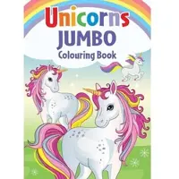 Alligator UNICORN JUMBO Coloring Book