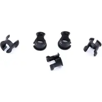 Campagnolo Valve Bushing Fot Bora One/ultra Wheels 5 Units Pump Musta