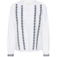 Cream Crtiana Blouse - White - 34