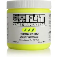 Hobby Hall Akkuna Maali SoFlat Golden 473ml Keltainen Fluorescentti S5