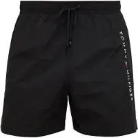 Tommy Hilfiger Underwear Uimashortsit musta / valkoinen