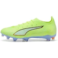 Puma Ultra 6 Pro FG Light Up - Vihreä/Jäinen sininen/Intense Lavender Nainen - Nurmi (FG), koko 37½