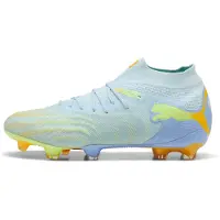 Puma Future 9 Ultimate FG Light Up - Vihreä/Jäinen sininen/Intense Lavender Nainen - Nurmi (FG), koko 35½