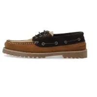 Bianco Biagreg Boat Shoe Suede - Brown - 45