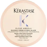 Kérastase Gloss Absolu Masque Créme Hydra-Glaze hiusnaamio kurittomille ja pörröisille hiuksille 75 ml