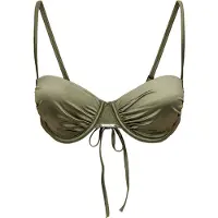 Calvin Klein Balconette - Tie Back - Khaki green - C x 75