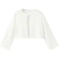 Mango Openwork Detail Knit Cardigan - Cream - 110