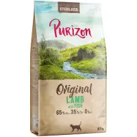 Purizon 2x6,5kg Sterilised Adult lammas ja kala kissan kuivaruoka