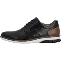 Rieker Men's Shoes - Black - 46
