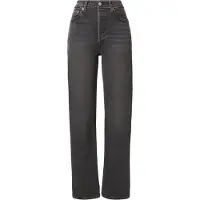 Levi's Farkut 'RIBCAGE FULL LENGTH' musta denim