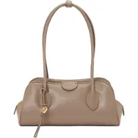 Calvin Klein Emblem Trio Shoulder Bag - Beige - ONE SIZE