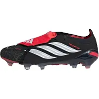Adidas Predator Elite Fold-over Tongue Fg Immortal Dna - Musta/valkoinen/lucid Red - Nurmi (Fg), koko 42