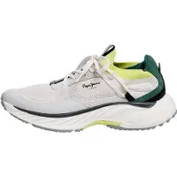 Pepe Jeans for man. PMS600019 Shoes Cromer Club white (44), Flat, Laces, Casual