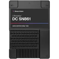 Western Digital – DC SN861 BICS6 NVMe U.2 7% OP 3.84TB ISE (0TS2526)