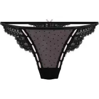 Hunkemoller Stringit 'Dorothy' musta