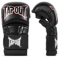 TAPOUT Urheilukäsineet 'Brawl' punainen / musta / valkoinen