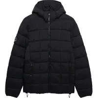 Superdry for man. M5012340A Box Quilt Fuji Lite Jacket black (XL), Casual, Recycled nylon