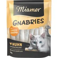 Miamor 12x30g Gnabries herkkutikut kana Miaomor kissanherkut